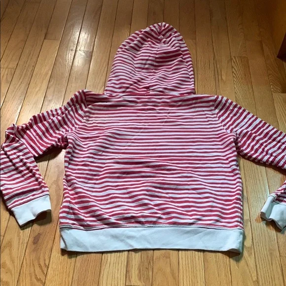 GAP Kids Red Striped Hoodie - Picture 5 of 5